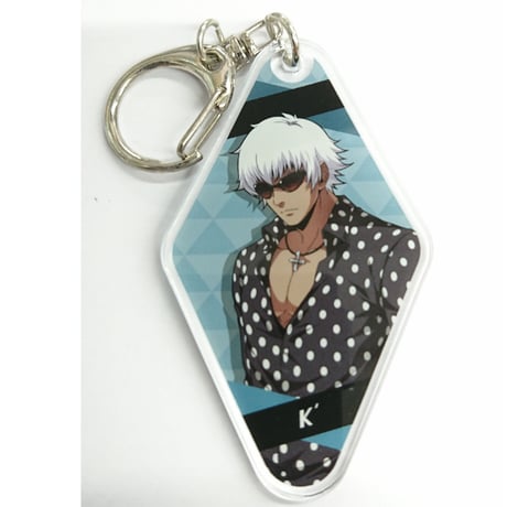 【キングオブファイターズ】八神庵 アクリルキーホルダー KOF 八神庵 キングオブファイターズ フィギュア レア レトロ 昔 KOF