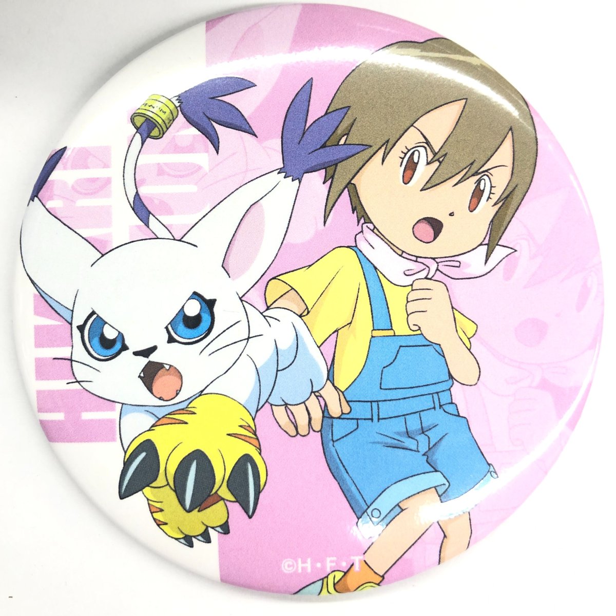デジモンアドベンチャー デジモン 八神ヒカリ スクエア バッジ