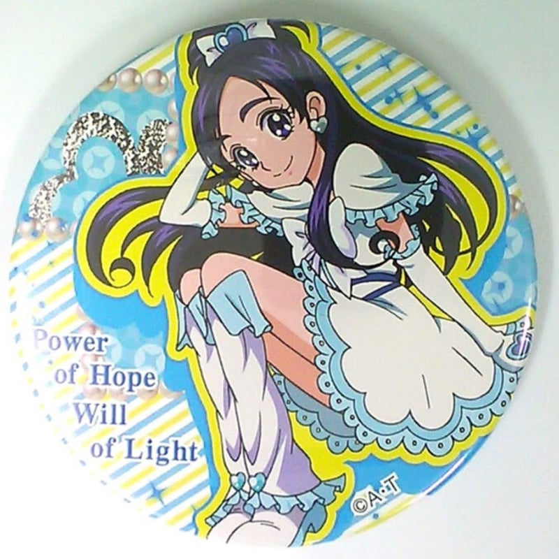 ふたりはプリキュア キュアホワイト トゥインクル缶バッジ | K-BOOKS