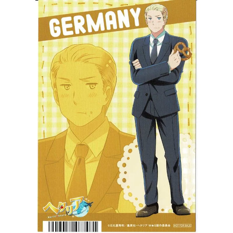 日丸屋秀和 『ヘタリア』 イラストカード ドイツ | K-BOOKS 池袋 2