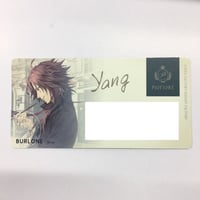 千葉龍之介 仮面舞踏会 缶バッジ特典カードセット 映画『文豪ストレイドッグス BEAST』 イラスト 缶バッジセット 芥川