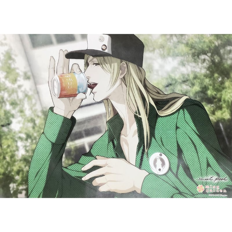 sweet pool』 mixx gardenコラボカフェ A3 ポスター 翁長善弥【BLグ