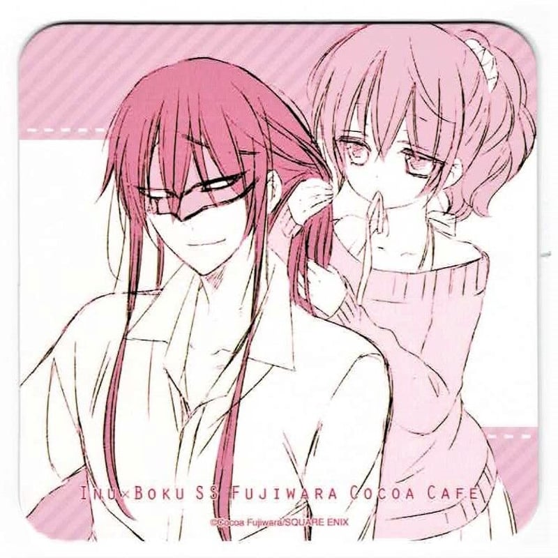 妖狐×僕SS 藤原ここあ アニぱらコラボカフェコースター 妖狐×僕
