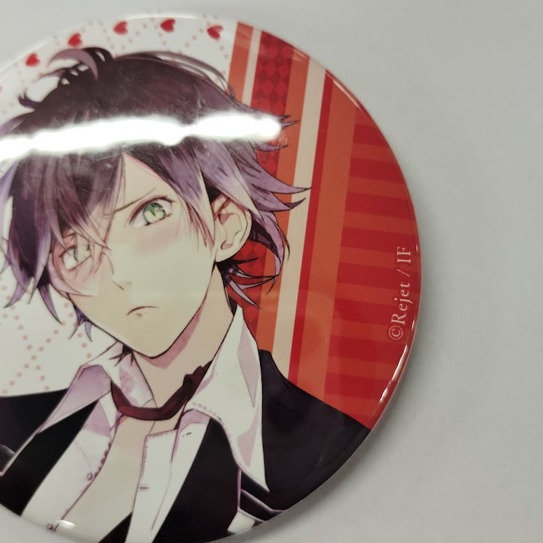 DIABOLIK LOVERS　逆巻アヤト　ホロ缶バッジ DIABOLIK LOVERS Para-Selene Vol.1 逆巻アヤト （缶バッジ無