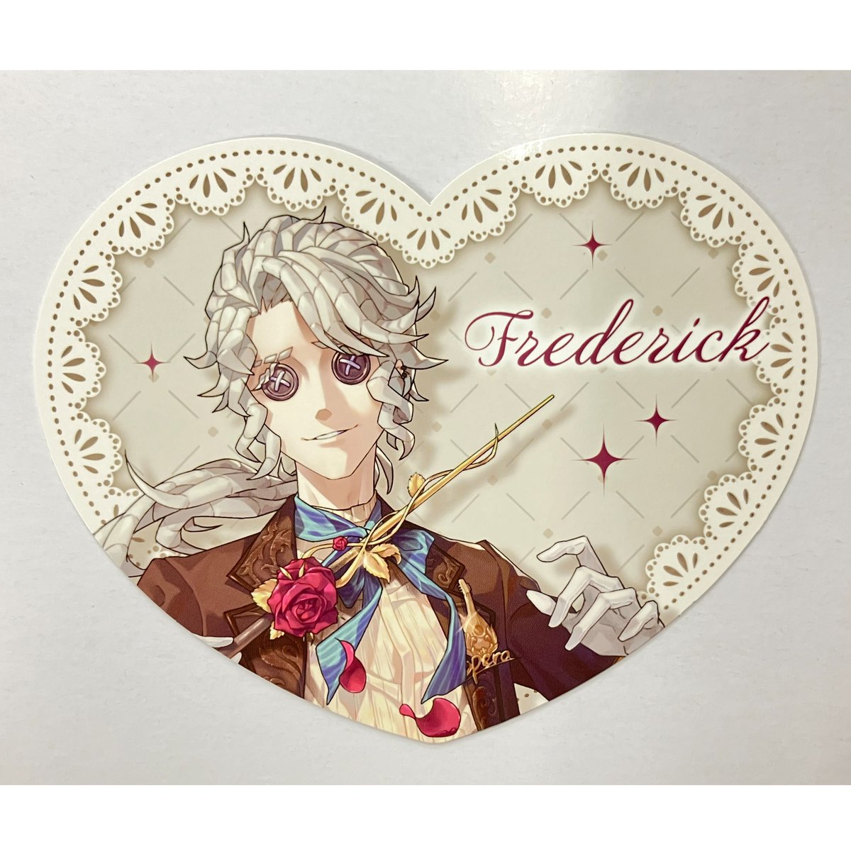 identityⅤ 第五人格　ホテル　カフェ　コースター　作曲家　フレデリック 第五人格 アイデンティティV 作曲家 常設カフェ 『Bonne Saint