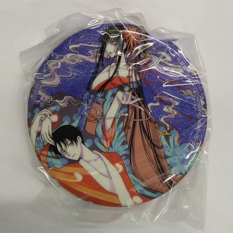 CLAMP『xxxHOLiC』カプセル缶バッジコレクション ホログラム加工缶 