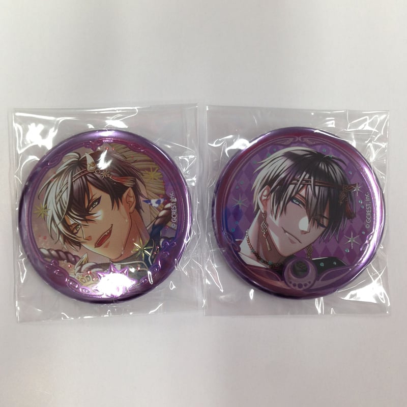 夢王国と眠れる100人の王子様 イヌイ ジュエリー缶バッジセット