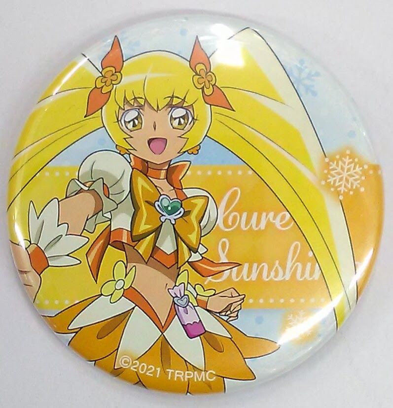 キュアサンシャイン 缶バッジ パステルアートコレクション 希少 ハートキャッチ ハートキャッチプリキュア キュアサンシャイン 缶バッジ | K-BOOKS