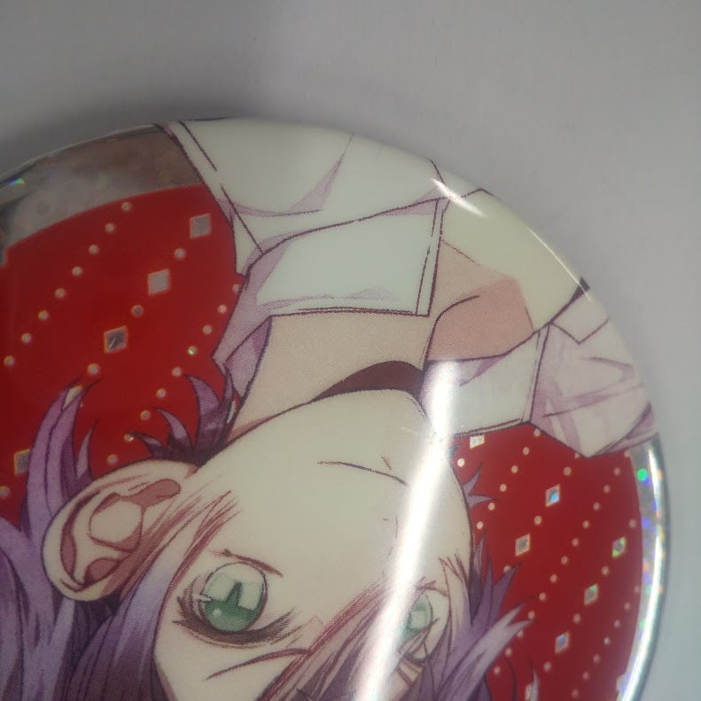 ディアラバ　ホロ缶バッチ　逆巻アヤト　MMV イタミ有・裏サビ有】DIABOLIK LOVERS 逆巻アヤト 缶バッジ ホロ