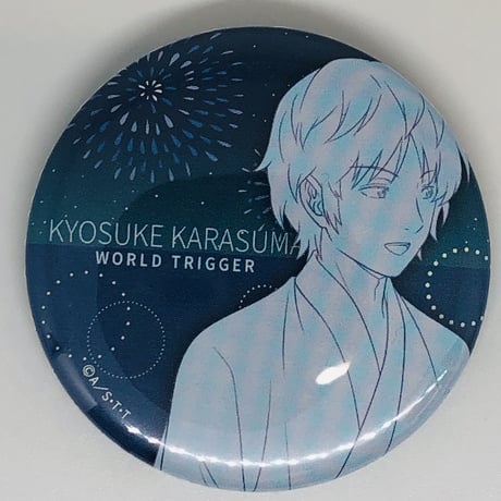 ワールドトリガー　新品未開封　hicul缶バッジ　空閑　迅　ヒュース　烏丸　二宮 ワールドトリガー 烏丸京介 ドでか缶バッジ ワールドトリガー どでか
