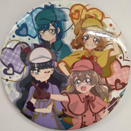 アクリルスタンド オーロラ缶バッジ プリキュア 菓彩あまね キュア