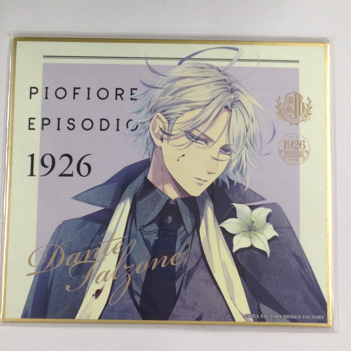 ピオフィオーレの晩鐘 ダンテ 缶バッジ アクキー ブロマイド