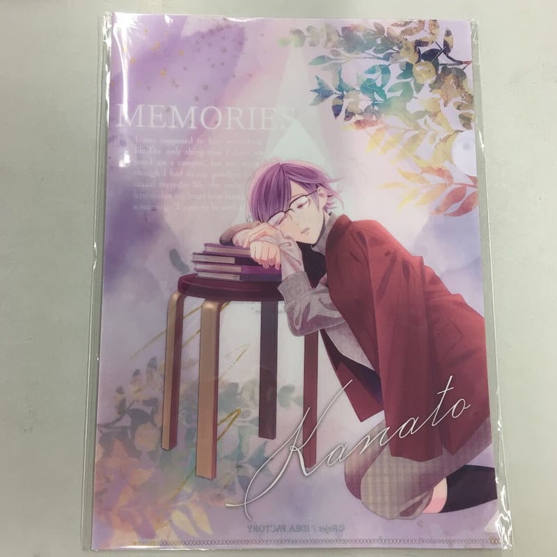 DIABOLIK LOVERS 逆巻カナト クリアファイル | K-BOOKS 池袋 2次元グ