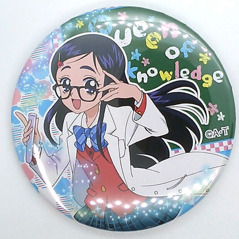プリキュア トゥインクル缶バッジ 復刻　キュアホワイト/雪城ほのか original