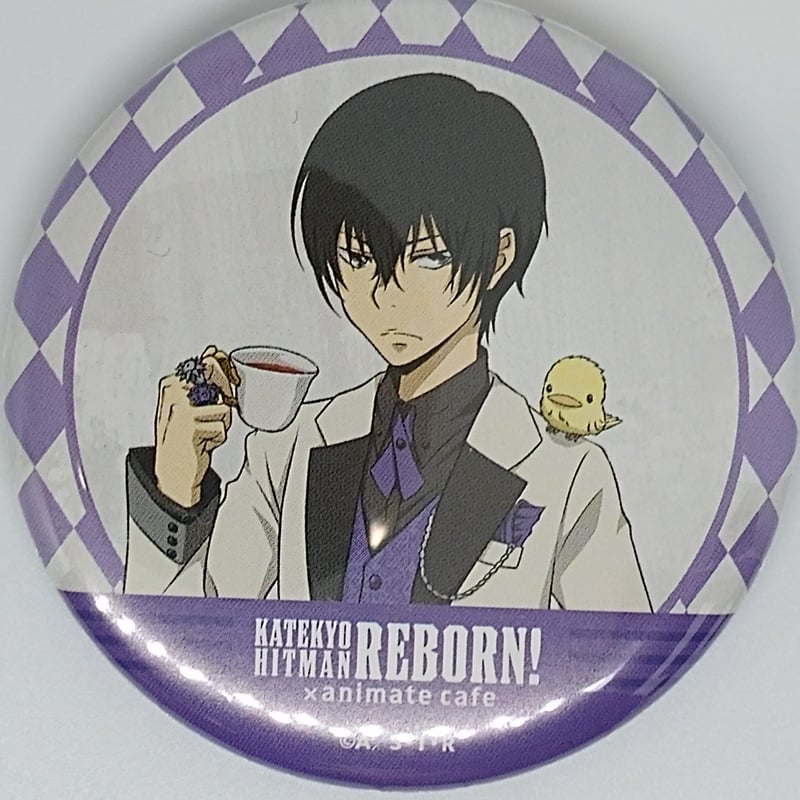 REBORN 雲雀恭弥 一番カフェ 缶バッジ 家庭教師ヒットマンREBORN! 雲雀 恭弥 トレーディング缶バッジ