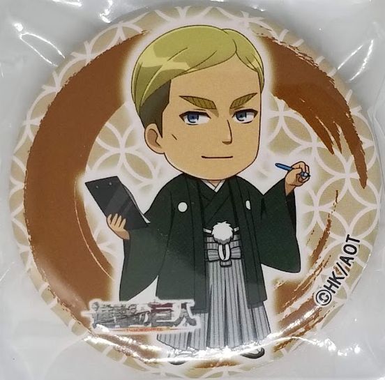 進撃の巨人 エルヴィン・スミス 57㎜缶バッジ | K-BOOKS 池袋 2次元