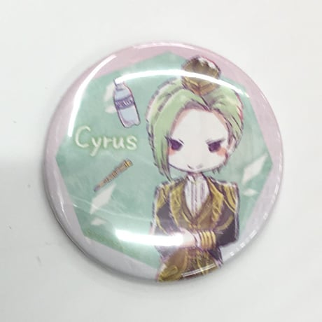 アンジェリークルミナライズ　サイラス　缶バッジ
