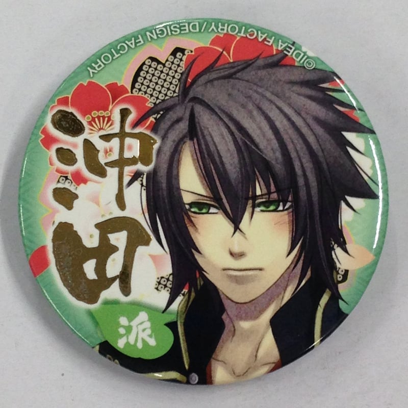 薄桜鬼 缶バッジ 薄桜鬼 土方歳三 きらきら缶バッジ クッキーBOX