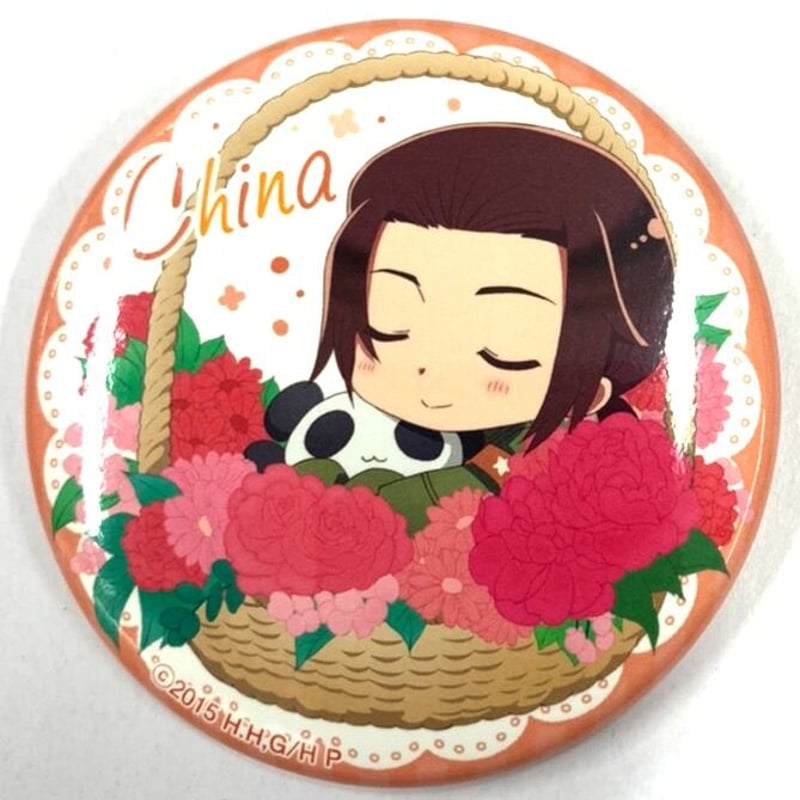 日丸屋秀和『ヘタリア 』 缶バッジ 中国 | K-BOOKS 池袋 2次元グッズ通販