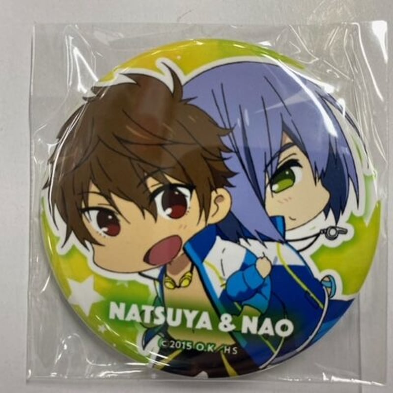 裏面サビ有】『Free! /ハイ☆スピード！』 缶バッジ 桐嶋 夏也/芹沢 尚 