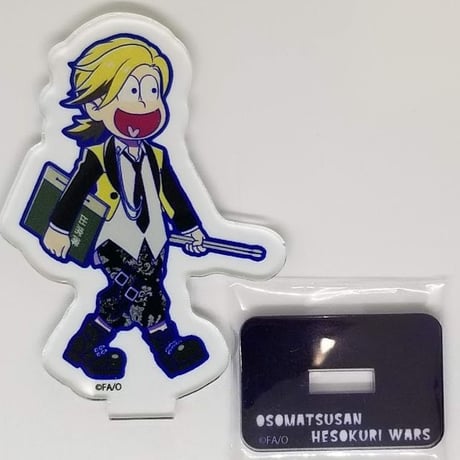 おそ松さん 十四松  アクリルスタンディ バンド(ロックスクール)