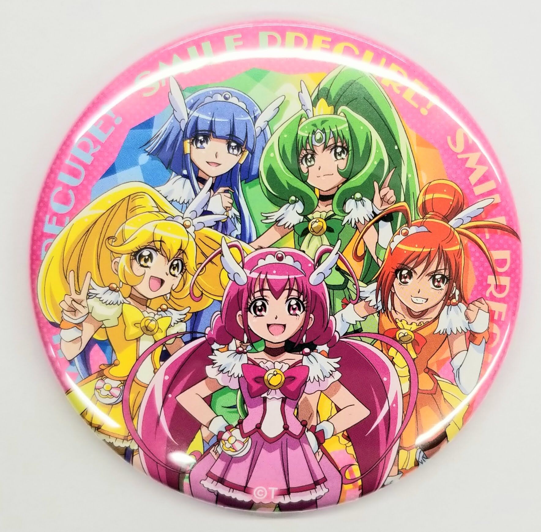 スマイルプリキュア 缶バッジ 5種セット　ぷりきゅるみ original