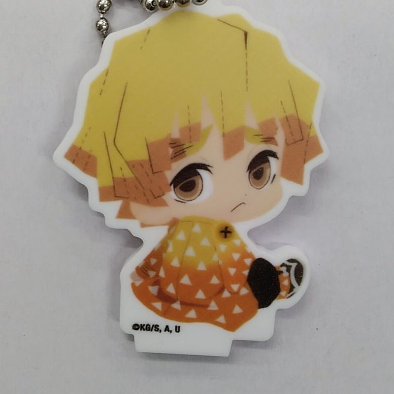 鬼滅の刃 アニメイト カフェ 台湾限定 アクリルキーホルダー 我妻善逸