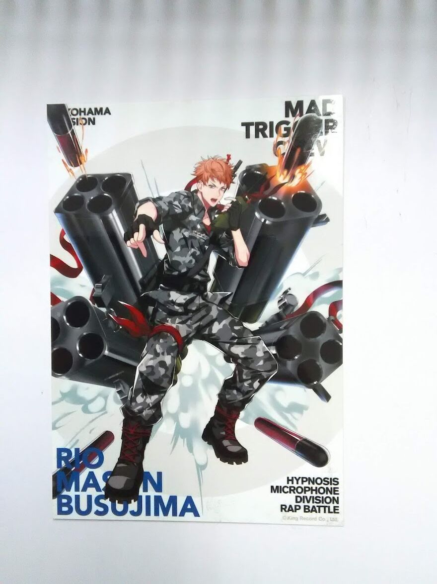 ヒプノシスマイク毒島メイソン理鶯ブロマイドオリジナルスピーカー | K