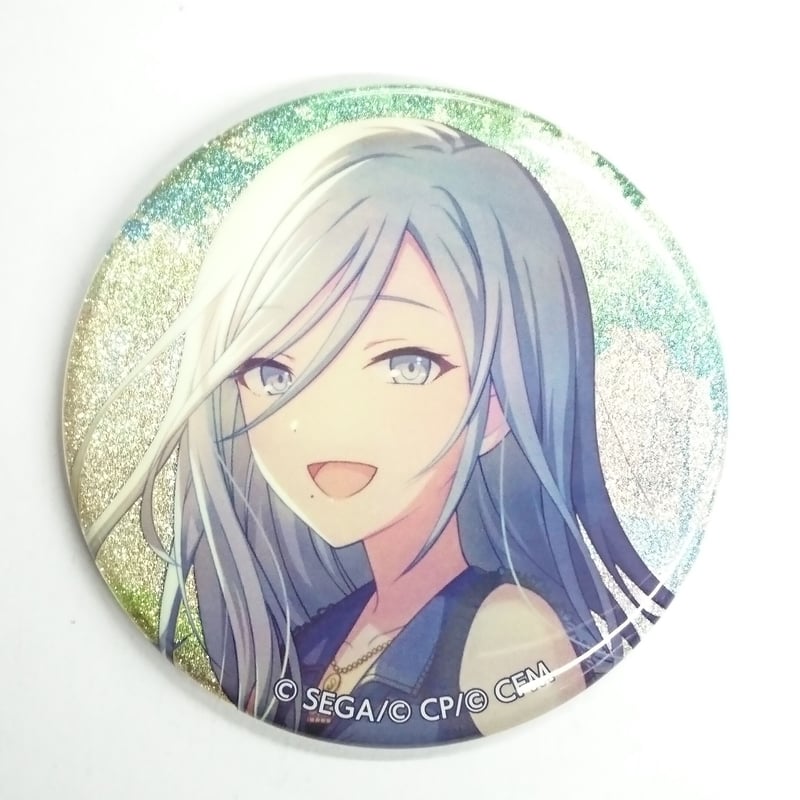 プロジェクトセカイ 日野森雫 グリッター缶バッジ イベントイラスト