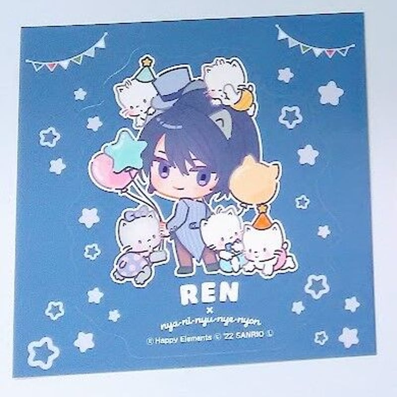 エリオスライジングヒーローズ 如月レン サンリオコラボ ステッカー