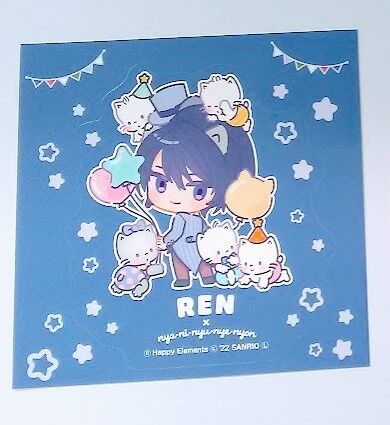 エリオスライジングヒーローズ 如月レン サンリオコラボ ステッカー