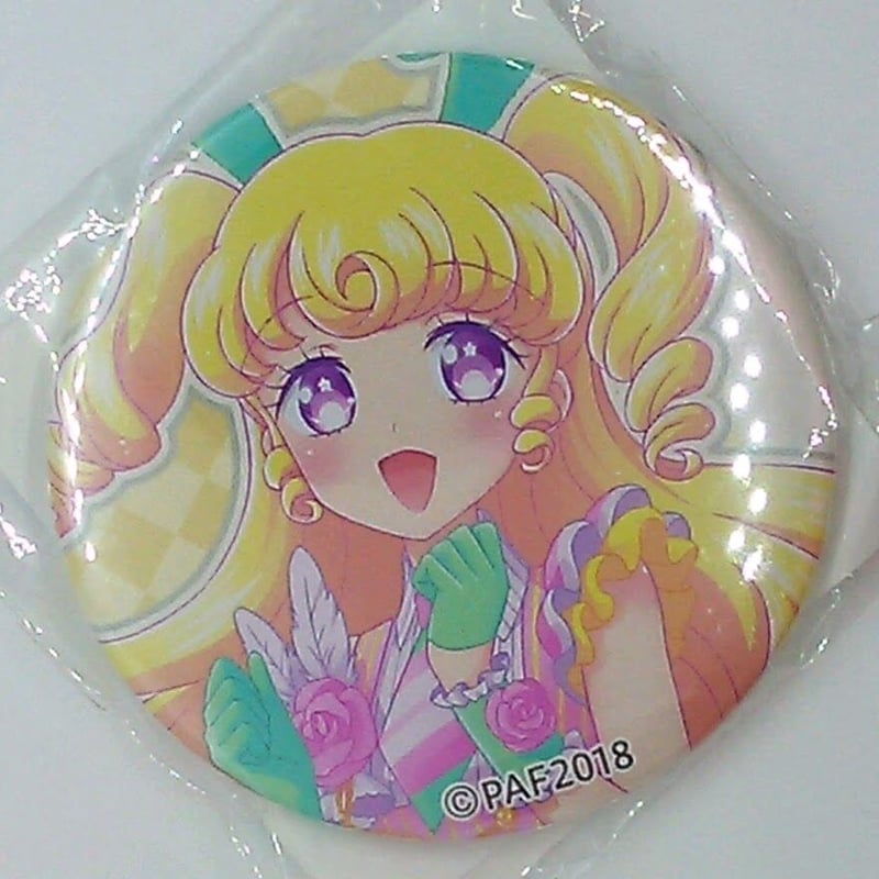 プリティーオールフレンズ プリパラ 夢川ゆい 缶バッジ プリパラ 夢川ゆい 缶バッジ 白黒ドレス プリティーオール