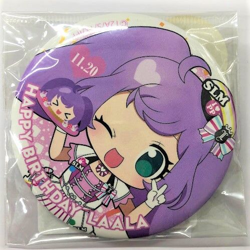 プリパラ らぁらバースデー缶バッジ 真中らぁら