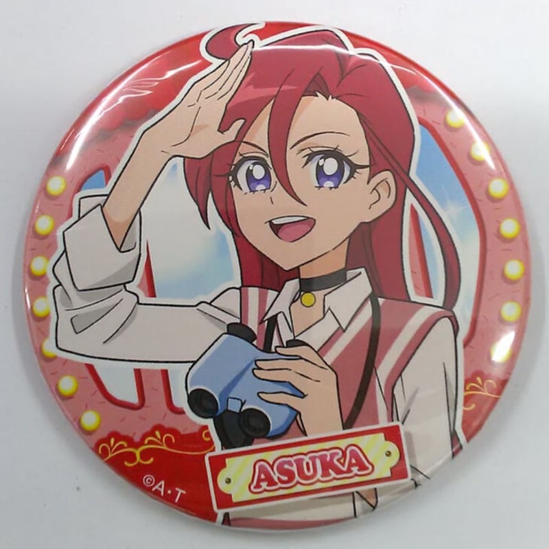 キュアフラミンゴ 滝沢あすか 缶バッジ Takizawa Asuka (Cure Flamingo) - Badge - Pretty Store
