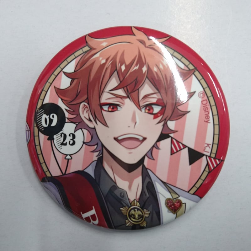 ツイステッドワンダーランド おめかしバースデー 缶バッジ エース | K