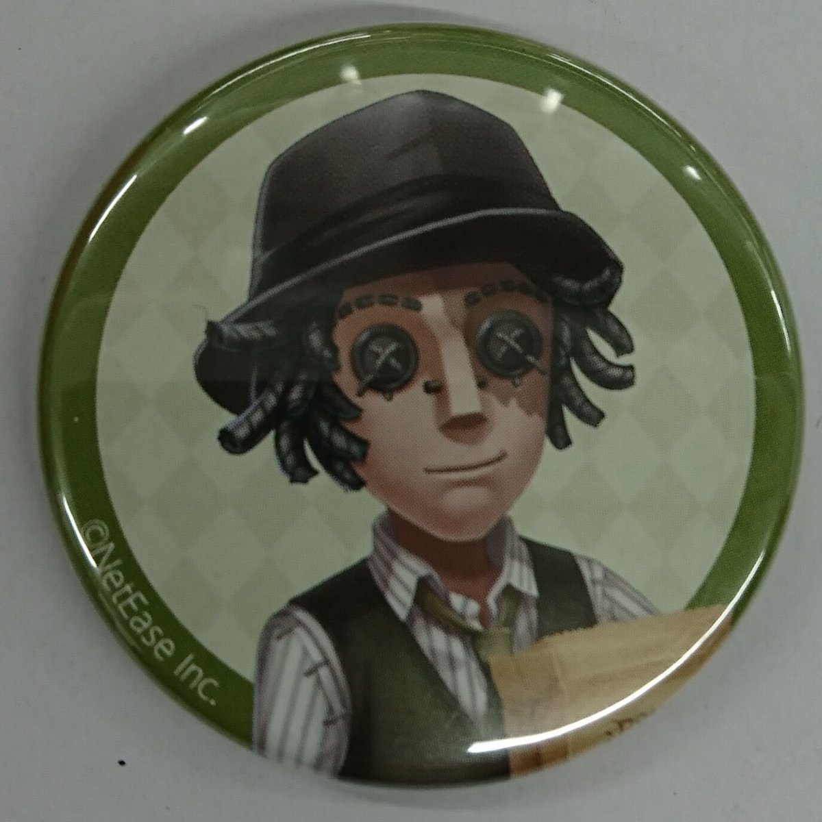 第五人格 缶バッジ 探鉱者 第五人格 アイデンティティファイブ 探鉱者 ミニゲーム 不思議な本 ◇C