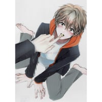 ユノイチカ 『夜明けの唄』 直筆サイン入り キャンバスボード【BL