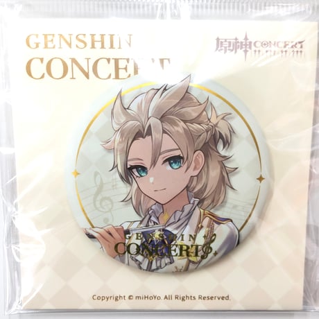 原神 オケコン symphony 缶バッジ 鍾離 原神 鍾離 オーケストラ シンフォニー 缶バッジ 原神 symphony