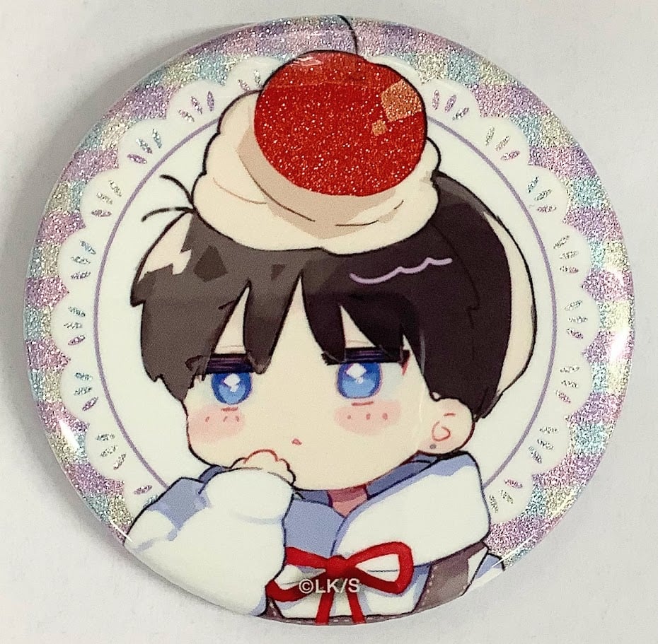 【期間限定値下げ】ハレルヤベイビー　缶バッジ 仔縞楽々 『ハレルヤベイビー』 カラオケの鉄人 缶バッジ 冬夏
