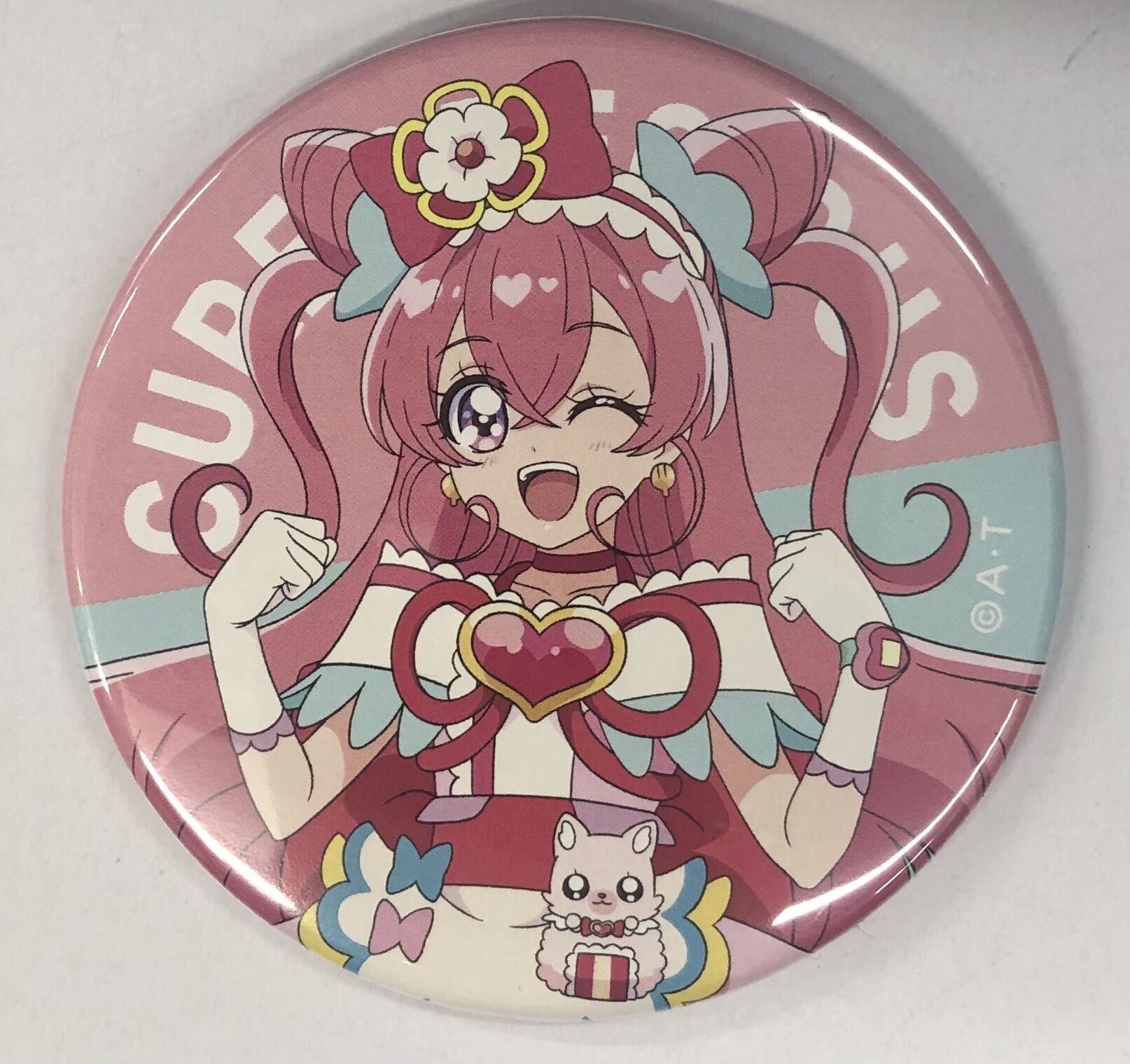 デリシャスパーティ♡プリキュア　バースデー缶バッジ　キュアプレシャス original