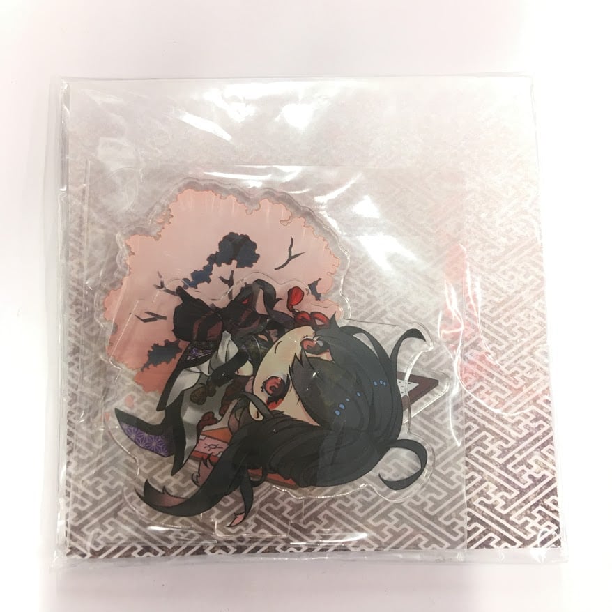 剣が君　鷺原左京　アクリルスタンド 受注生産】剣が君 百花繚乱の宴 クリアアクリルスタンド 鷺原