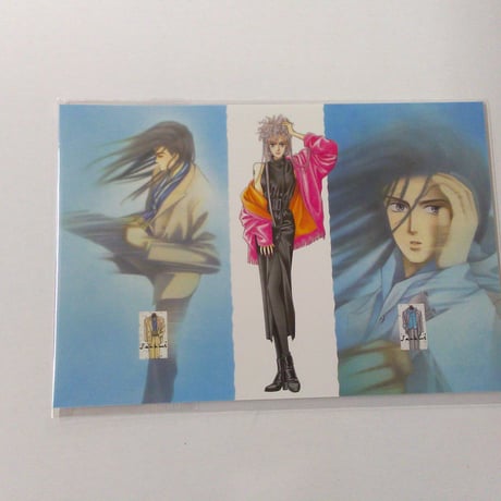 グッズ1弾「アクリルカード『成田美名子原画展』01/ブラインド