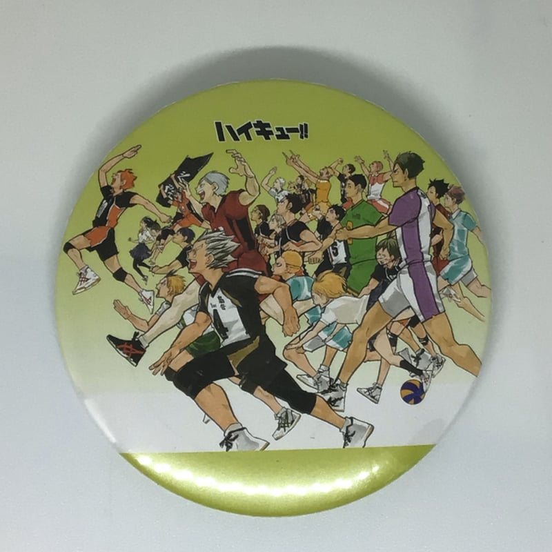 ハイキュー!! 全校キャラ 緑背景 コレクション缶バッジ 第3弾 | K