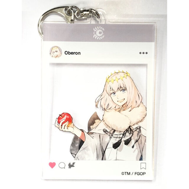宅配 Fate K-BOOKS | SNS風アクリルチャーム 京まふ2023 オベロン FGO バッグ・財布