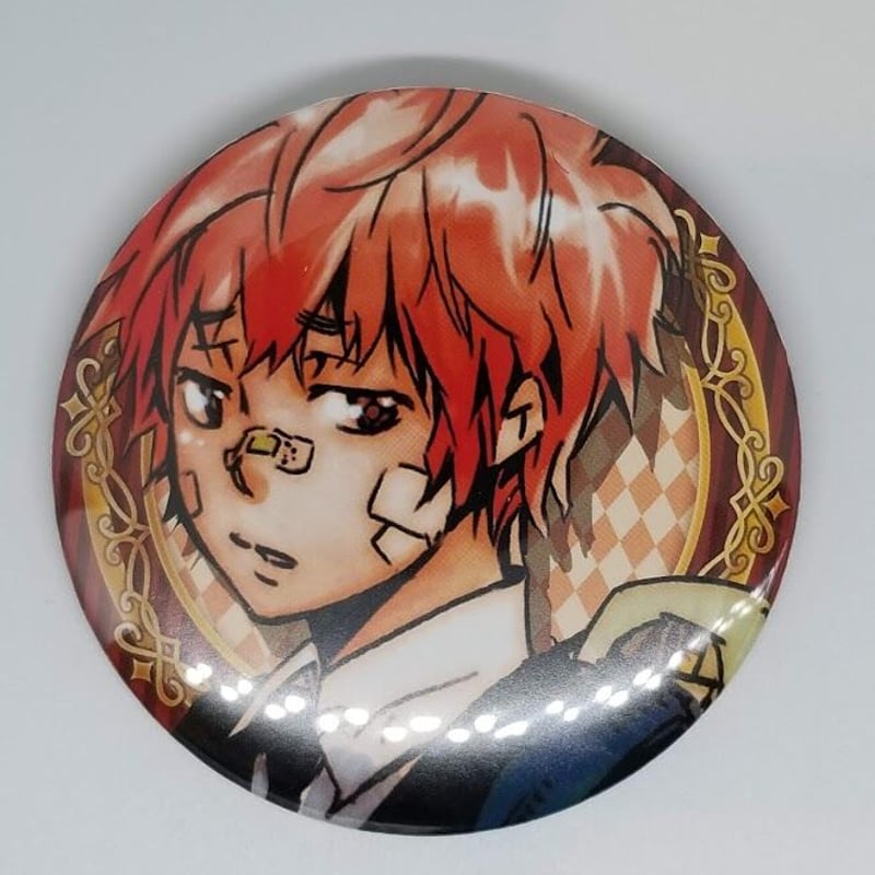 家庭教師ヒットマンREBORN! 古里炎真 コレクション缶バッジ～WJ50周年