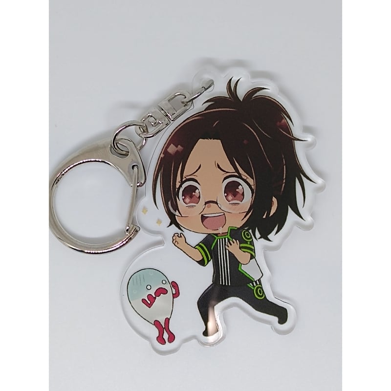 進撃の巨人 ハンジ キーホルダー】進撃の巨人 WIT STUDIO アクリル