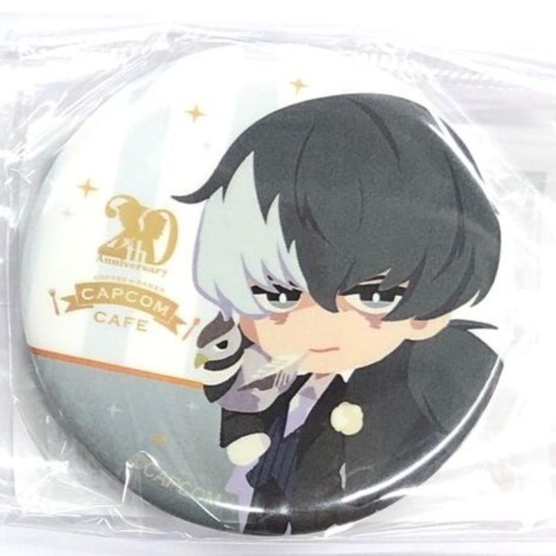 カプコンバー 逆転裁判5 特典 缶バッジ 夕神迅 未使用 未開封 逆転