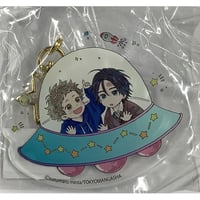 鈴丸みんた 『キューピッドに落雷』「鈴丸みんた先生 かんラブ＆キュー雷 Cafe一番星」 アクリルキーホルダー【BLグッズ】