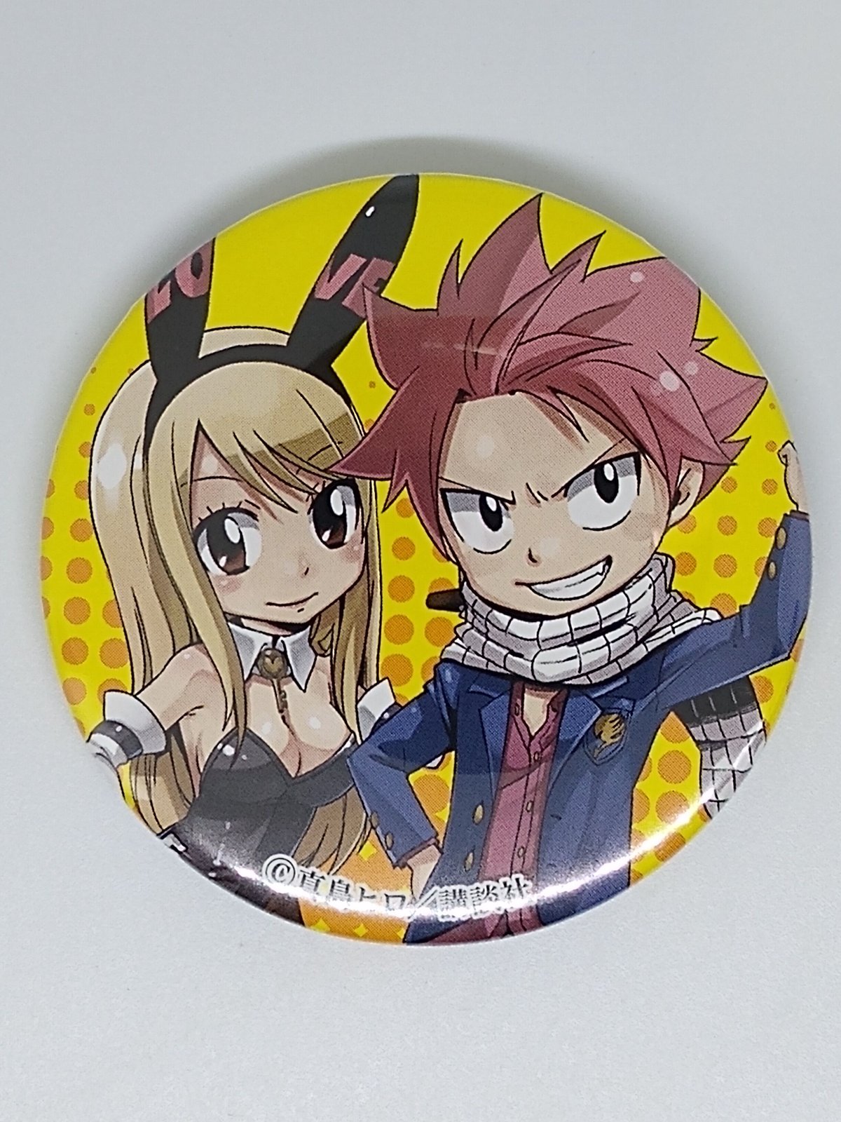 FAIRY TAIL トレーディング トレーディング缶バッジ ナツ＆ルーシィ