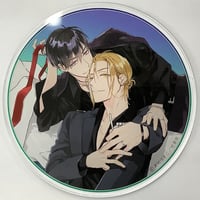 高崎ぼすこ『とろけるくちびる』　『Qpa10周年記念　グラッテ』　アクリルコースター【BLグッズ】